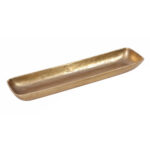 Pagri Δισκος Διακοσμησης 40x17x4cm Αλουμινιο Χρυσο