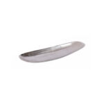 Ricus Δισκος Διακοσμησης 44x13x4cm Αλουμινιο Ασημι