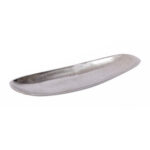 Ricus Δισκος Διακοσμησης 65x17x4cm Αλουμινιο Ασημι