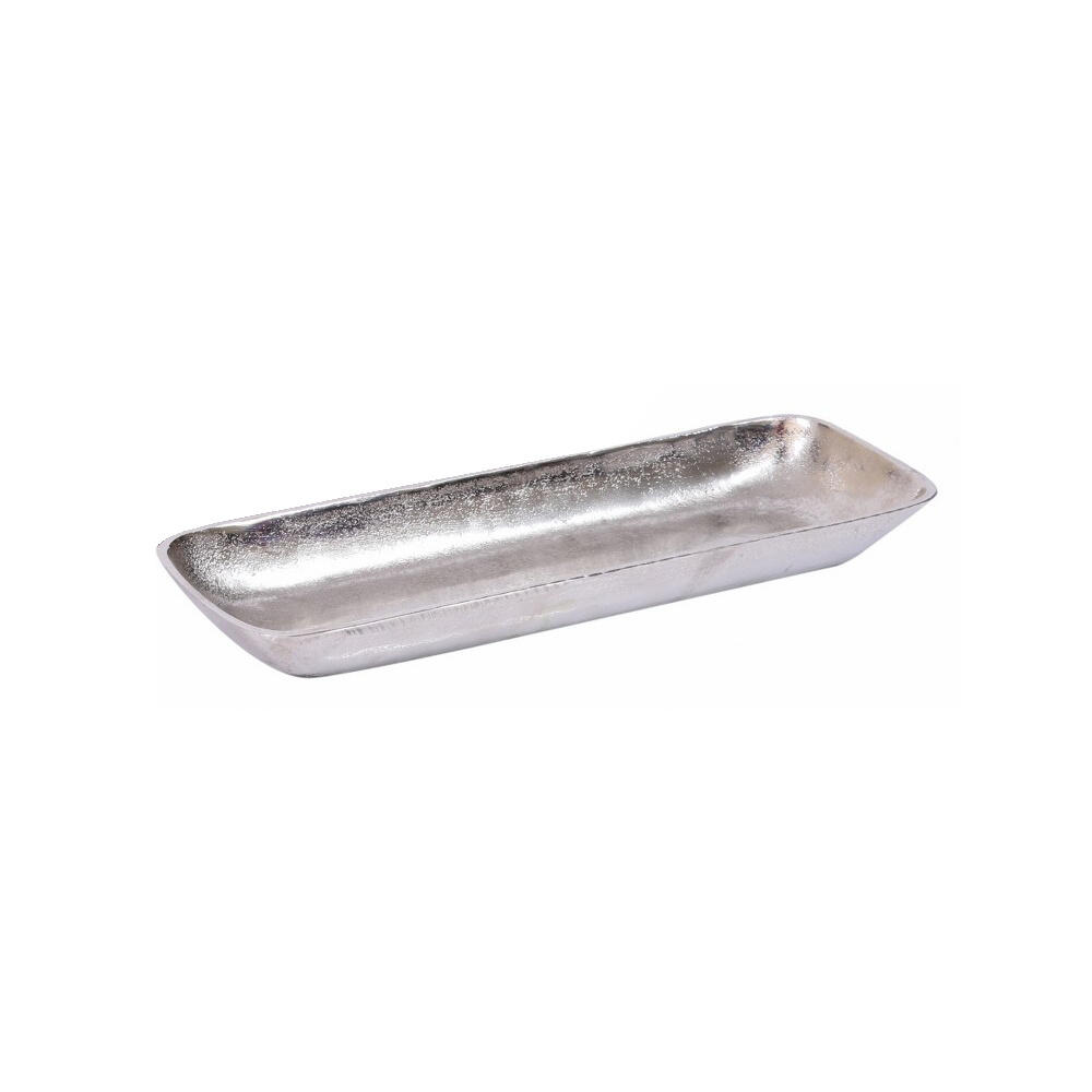 023598-SCQNk-first-_1 Zack Δισκος Διακοσμησης 30x14x4cm Αλουμινιο Ασημι - Image 1