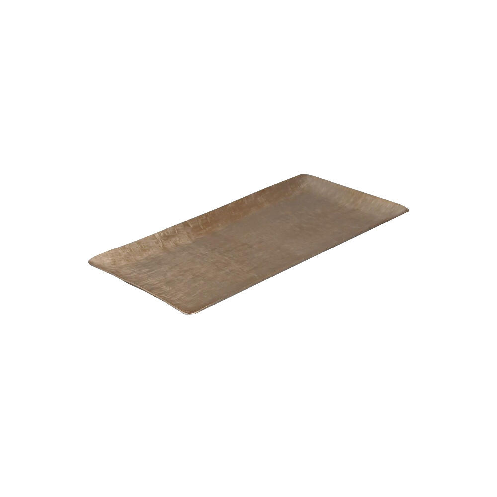 023938-dwQ0R-first-_1 Orly Flat Δισκος Διακοσμησης 49x19x2cm Αλουμινιο Σαμπανι - Image 1