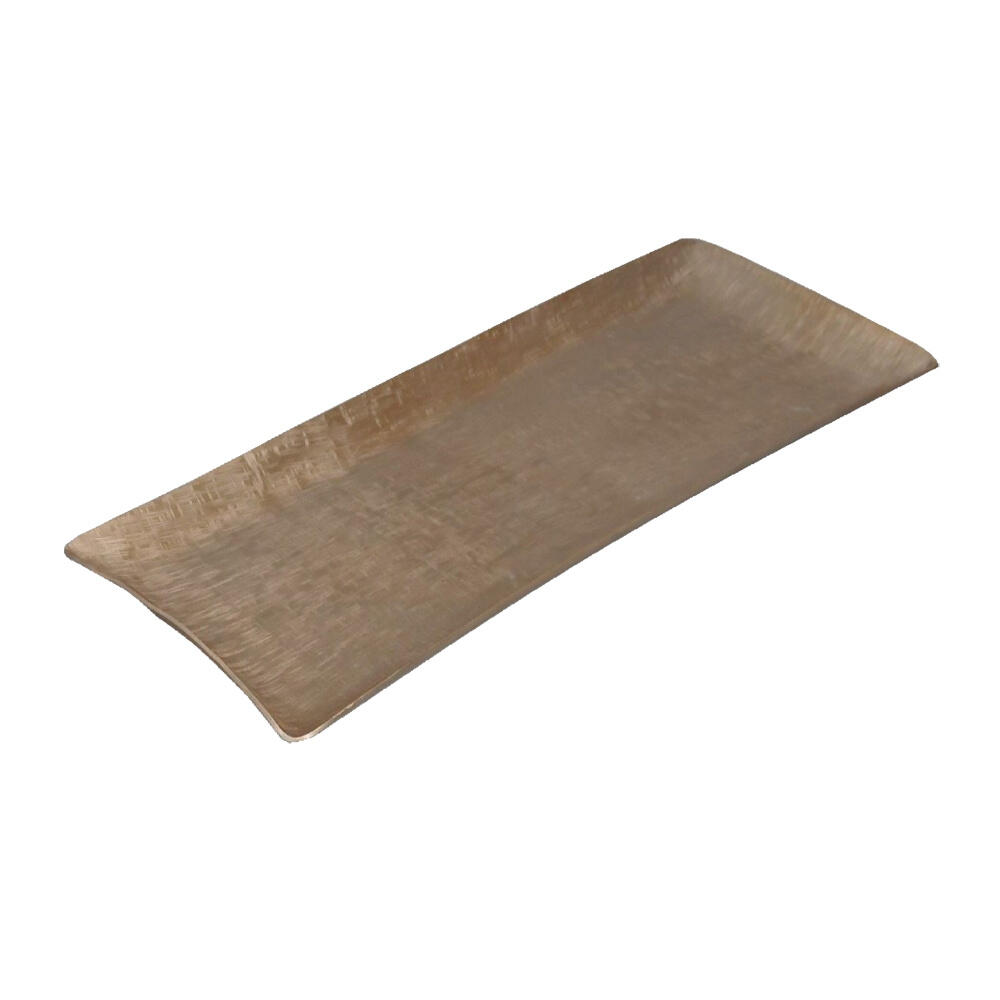 023939-FWjBj-first-_1 Orly Flat Δισκος Διακοσμησης 52x23x2cm Αλουμινιο Σαμπανι - Image 1