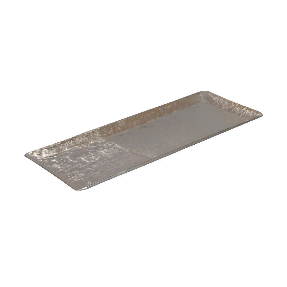 023943-6X9A2-first-_1 Orly Flat Δισκος Διακοσμησης 58x24x3cm Αλουμινιο Silver - Image 1