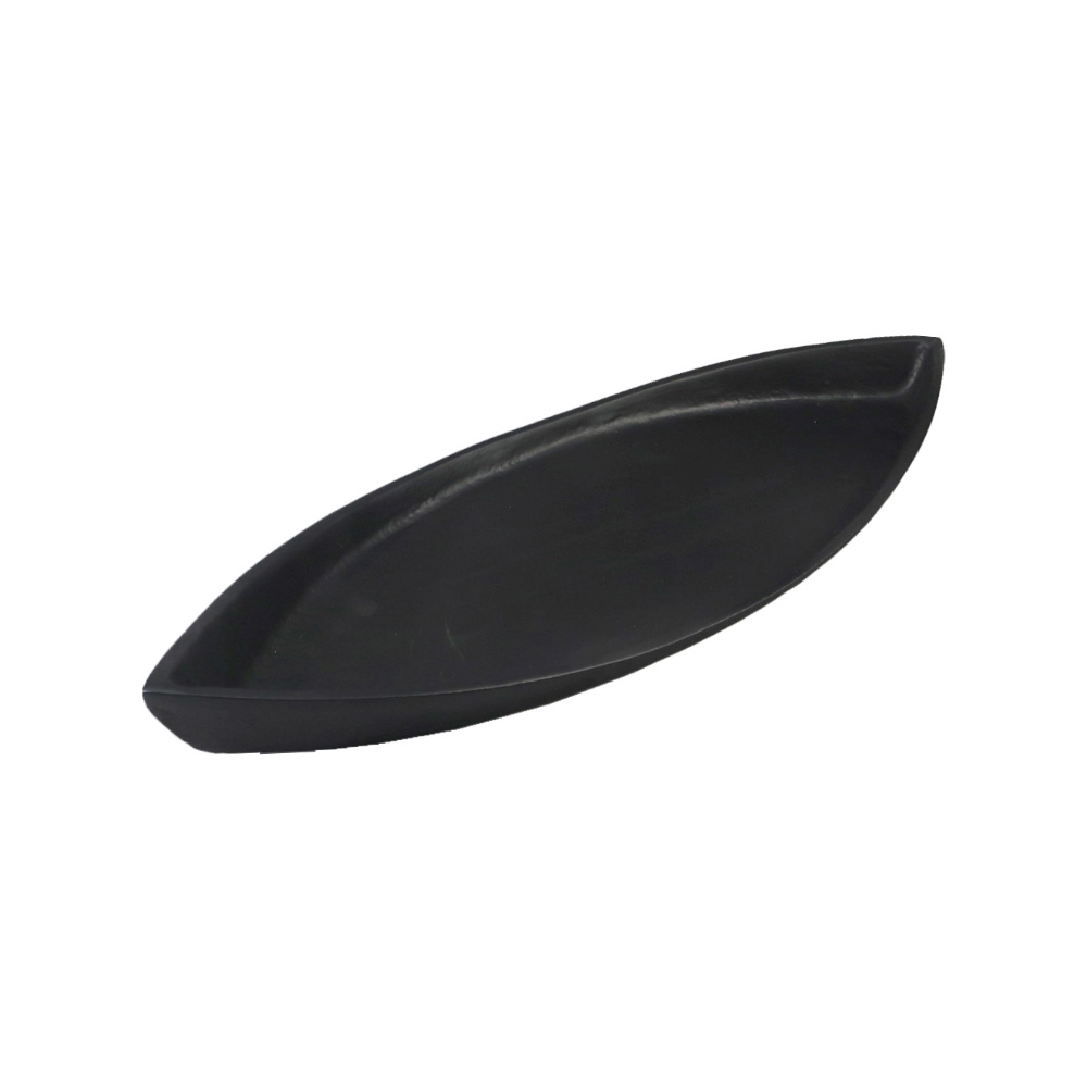 023959-YMpyz-first-_1 Ken Δισκος Διακοσμησης 50x18x5cm Αλουμινιο Μαυρο Ματ - Image 1