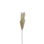 Feder Single Κλαδι Τεχνητο Με Φτερα 110cm Polyester Λευκο