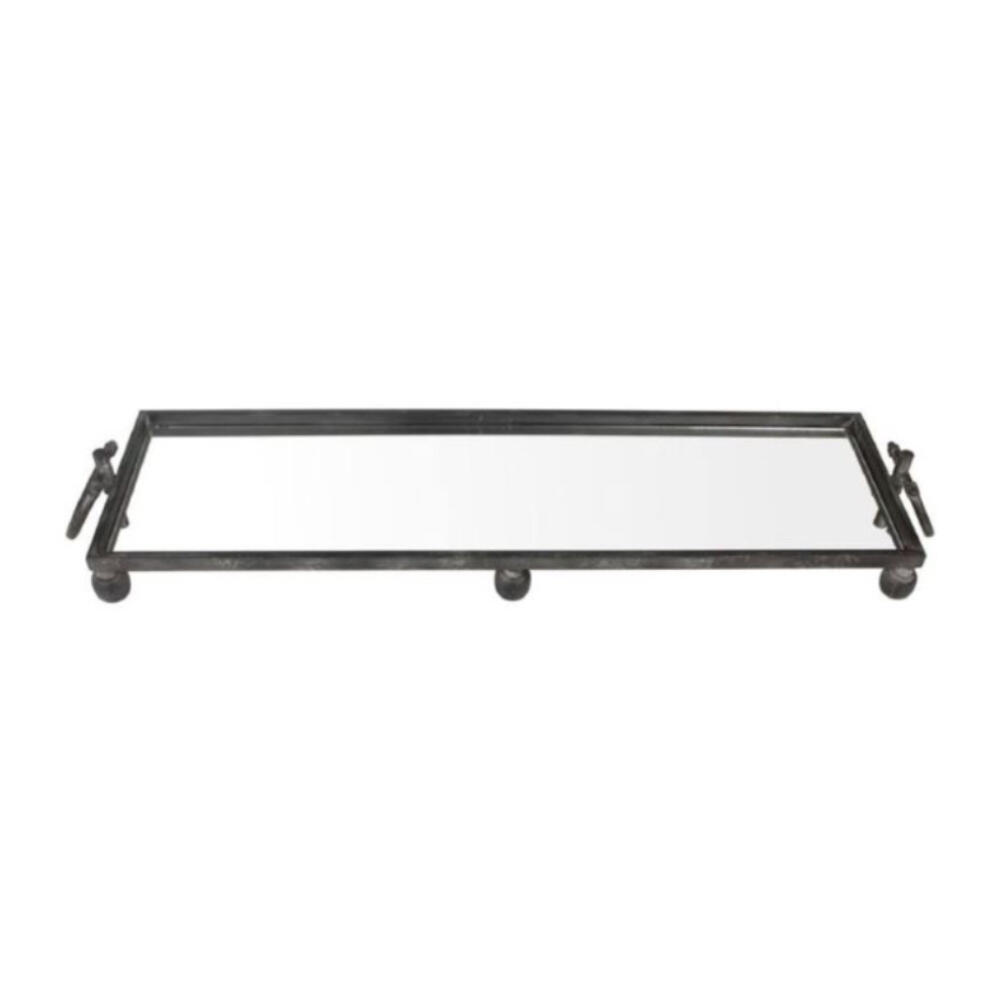024911-95pah-first-_1 Lorry Δισκος Διακοσμησης 120x31x11cm Μεταλλο Μαυρο Καθρεπτης - Image 1