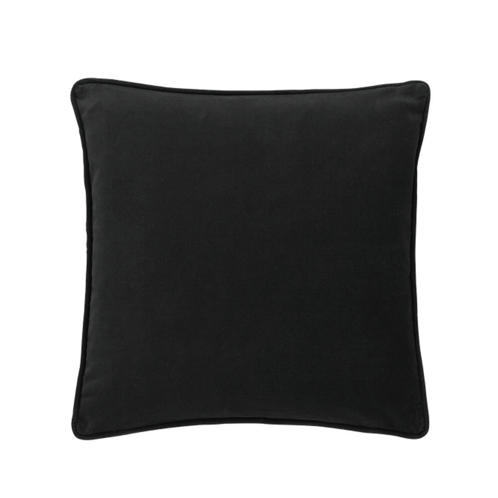 025354-6xQbS-first-_1 Carbone Διακοσμητικο Μαξιλαρι 45x45cm Βελουδο Μαυρο - Image 1