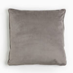 Simply Franco Διακοσμητικο Μαξιλαρι 45x45cm Βελουδο Γκρι