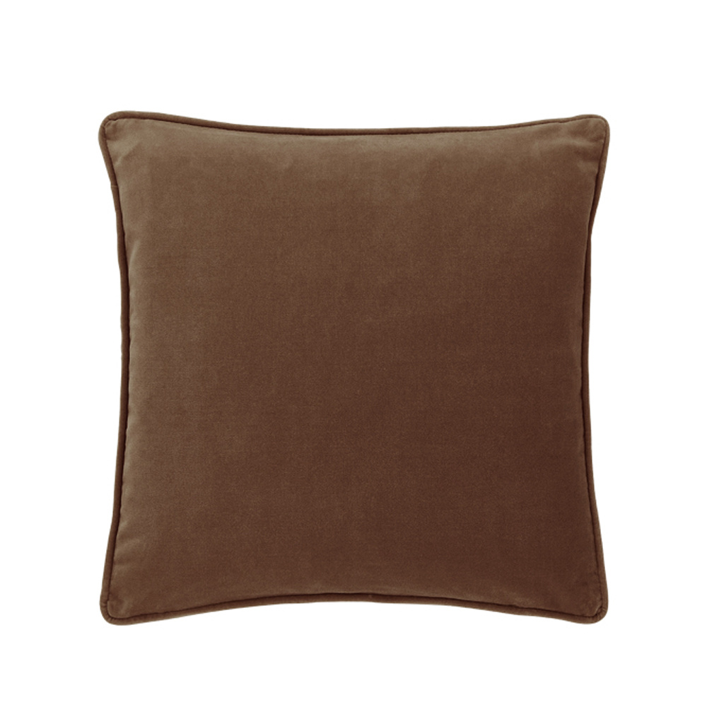 025606-Xo6Ff-first-_1 Camu Διακοσμητικο Μαξιλαρι 45x45cm Βελουδο Καφε - Image 1