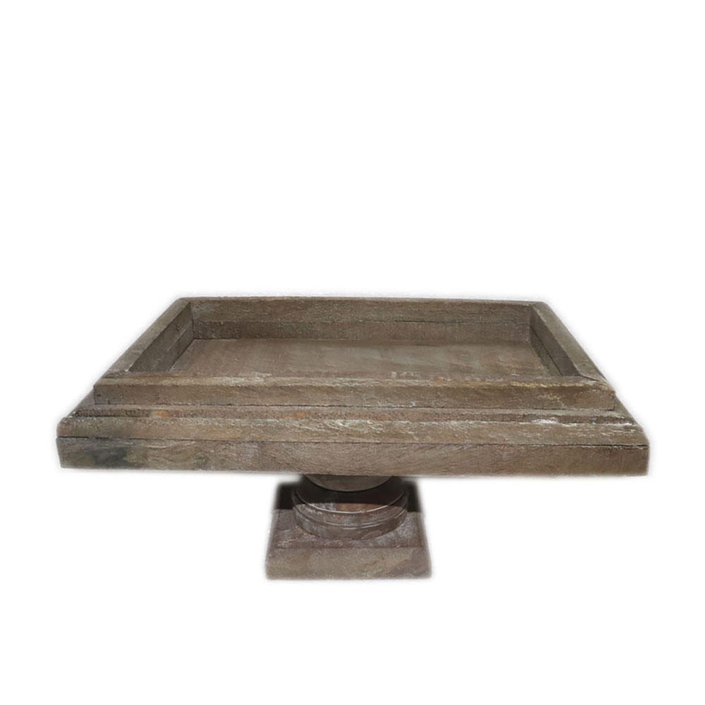 026514-O95fF-first-_1 Indi Πλατω Με Ποδι 35x25x18cm Ξυλο Φυσικο Antike - Image 1