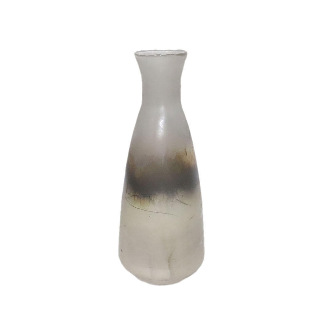 027014-jV9YR-first-_1 Jeg Βαζο 17x17x44cm Γυαλι Χρυσο Μπρονζε Ασημι - Image 1