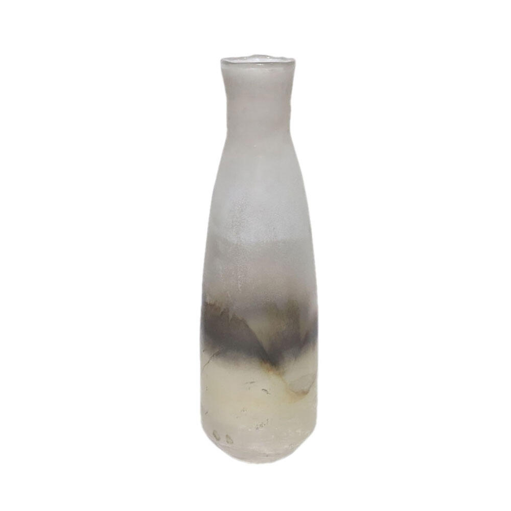027015-nlZtO-first-_1 Jeg Βαζο 18x18x56cm Γυαλι Χρυσο Μπρονζε Ασημι - Image 1