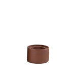 Formas Κηροπηγιο 9x9x6cm Αλουμινιο Terracotta Rough