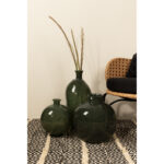 Ripe Olive Βαζο 32x32x35cm Ανακυκλωμενο Γυαλι Λαδι - Image 2