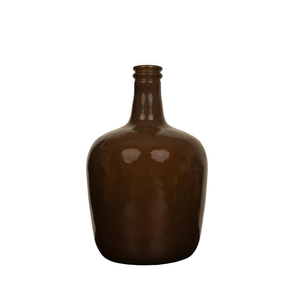 027178-ohdEB-first-_1 Crushed Caramel Μπουκαλα 21x21x37cm Ανακυκλωμενο Γυαλι Caramel - Image 1
