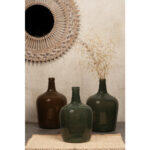 Crushed Caramel Μπουκαλα 21x21x37cm Ανακυκλωμενο Γυαλι Caramel - Image 3