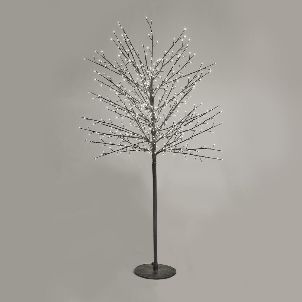 027209-RoeOs-first-_1 Glow Flare 180 Χριστουγεννιατικο Δεντρο LED 40x40x180cm Copper Μαυρο Pvc - Image 1
