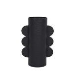 Oreja Βαζο 17x10x31cm Μεταλλο Μαυρο