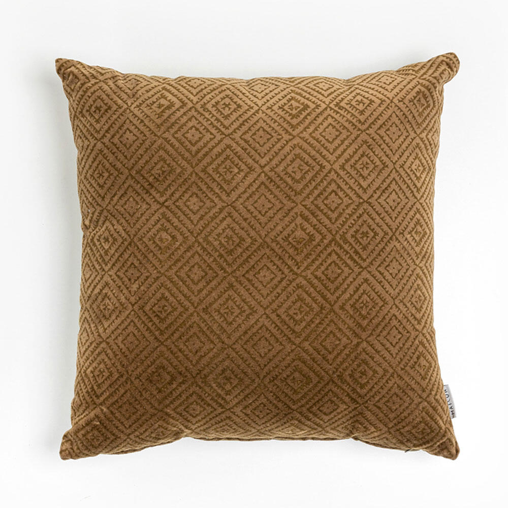 027871-hRoU2-first-_1 Homburg A Διακοσμητικο Μαξιλαρι 50x50cm Βαμβακι Χρυσο Βελουδο - Image 1