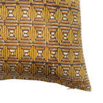 Samoan C Διακοσμητικο Μαξιλαρι 50x50cm Βαμβακι Caramel Dijon Βισκοζη - Image 3