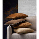 Russet A Διακοσμητικο Μαξιλαρι 50x50cm Βαμβακι Caramel Μπεζ Βισκοζη - Image 2