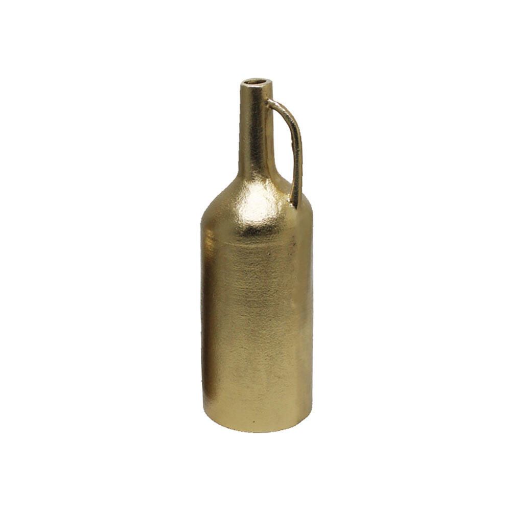 027941-UlhMX-first-_1 Bottle 30,5 Βαζο 10x10x31cm Αλουμινιο Χρυσο Antique - Image 1