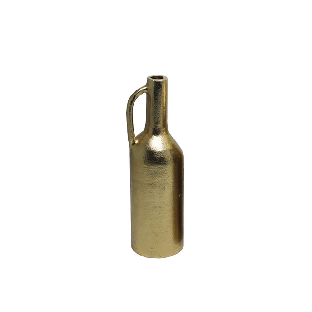 027942-ZkLma-first-_1 Bottlε 25 Βαζο 7x7x25cm Αλουμινιο Χρυσο Antique - Image 1