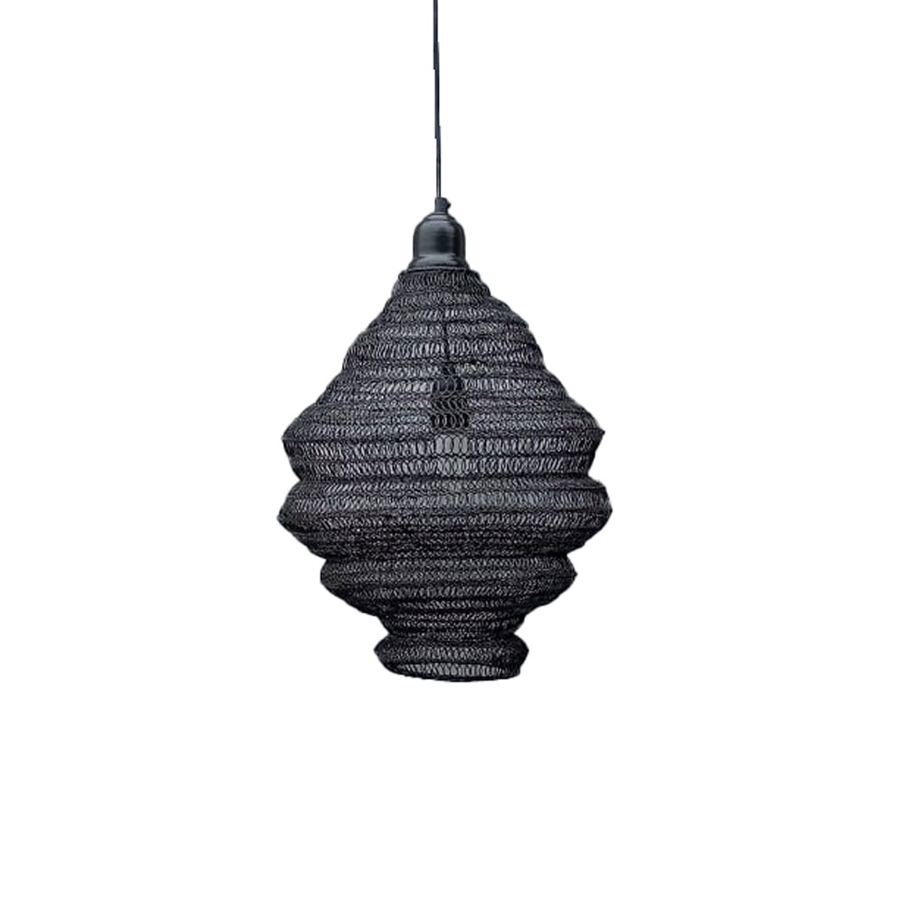 028228-ZE3Ur-first-_1 Ruche Φωτιστικο Οροφης 35x35x40cm Μεταλλο Μαυρο - Image 1