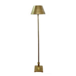 Marcelin Φωτιστικο Επιδαπεδιο 21x35x150cm Αλουμινιο Χρυσο Χρυσο