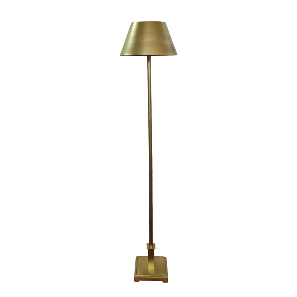 028249-sZWkM-first-_1 Marcelin Φωτιστικο Επιδαπεδιο 21x35x150cm Αλουμινιο Χρυσο Χρυσο - Image 1