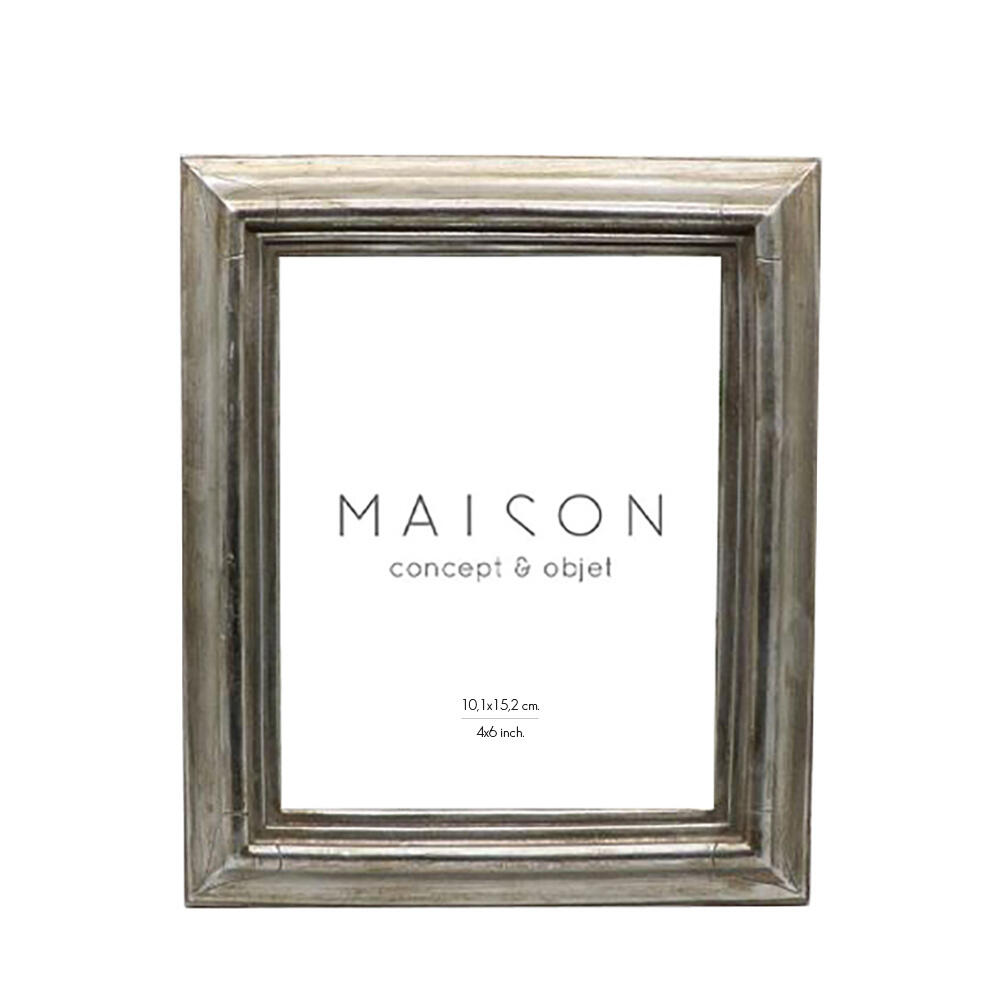 028376-pmTR7-first-_1 Remel Κορνιζα 20x3x25cm Polyresin Ασημι Γυαλι - Image 1