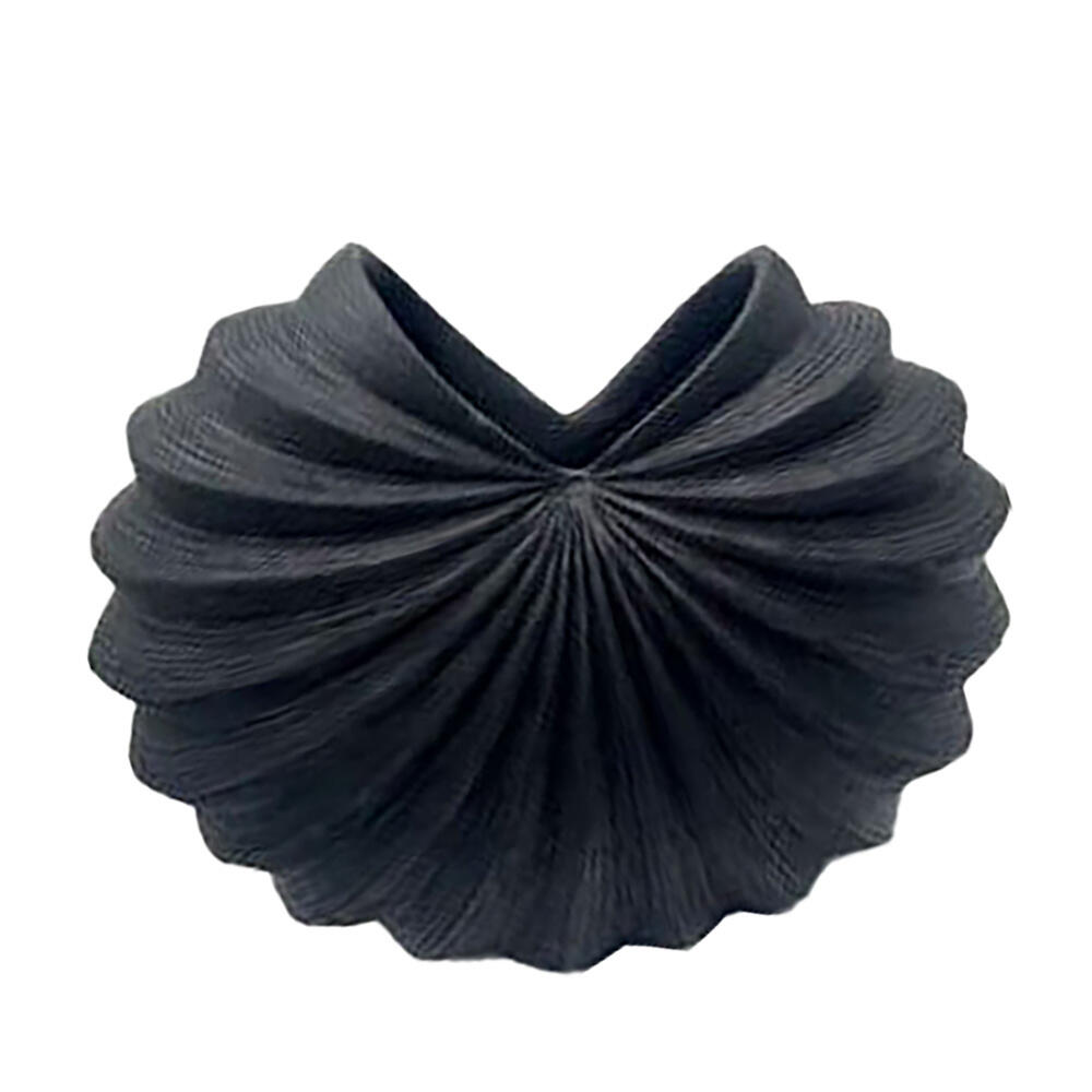 028400-sdFnM-first-_1 Gallina Noir Βαζο 36x18x31cm Polyresin Μαυρο Ματ - Image 1