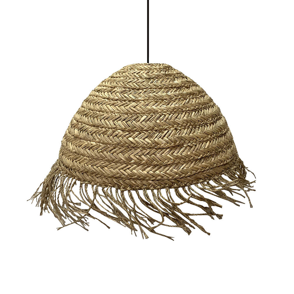 028769-inOxC-first-_1 Syros Φωτιστικο Οροφης 56x56x30cm Seagrass Φυσικο - Image 1