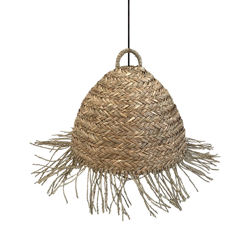 028770-twvHL-first-_1 Syros Φωτιστικο Οροφης 40x40x27cm Seagrass Φυσικο - Image 1