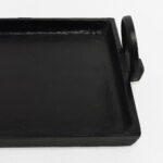 Angolo Δισκος Διακοσμησης 50x19x3cm Αλουμινιο Μαυρο - Image 2