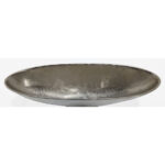 Mendo Μπωλ Με Ποδι 46x15x20cm Αλουμινιο Silver Nickel - Image 2