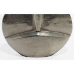 Kalia Βαζο 35x10x35cm Αλουμινιο Silver Nickel - Image 3