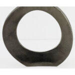 Abstract Circle Βαζο 37x5x45cm Αλουμινιο Silver Nickel - Image 3