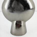 Doto Βαζο 16x8x18cm Αλουμινιο Silver Nickel - Image 3