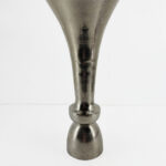 Luxor Βαζο 23x23x50cm Αλουμινιο Silver Nickel - Image 3