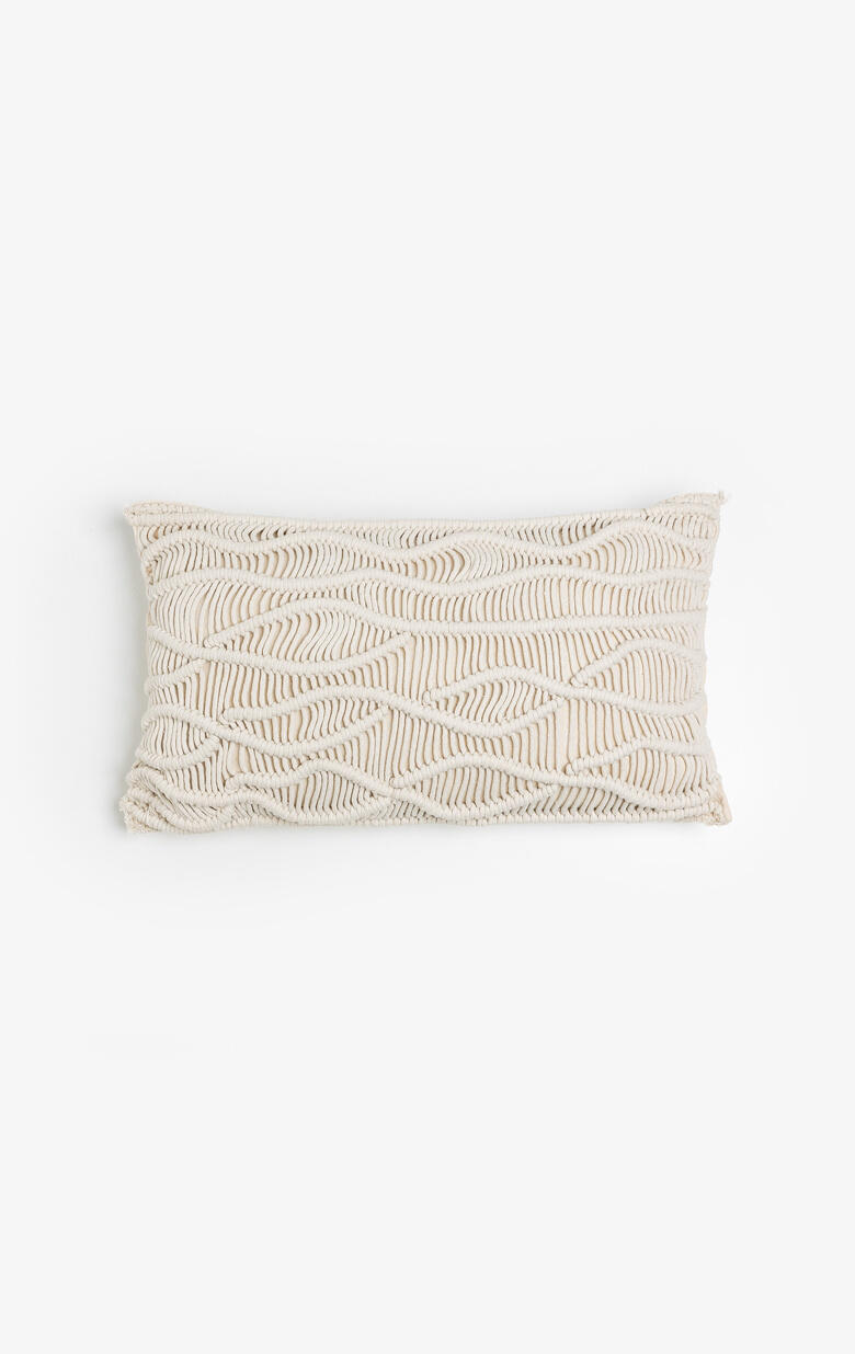 029117-n1rbW-first-_1 Krisha Διακοσμητικο Μαξιλαρι Macrame 30x50cm Βαμβακι Ivory Polyester - Image 1