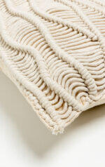 Krisha Διακοσμητικο Μαξιλαρι Macrame 30x50cm Βαμβακι Ivory Polyester - Image 4