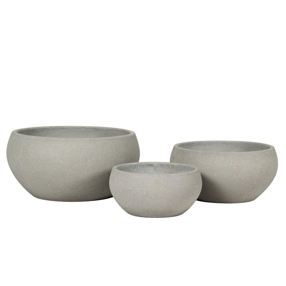 029291-HsUMb-first-_1 Silene Κασπω Set 3τμχ 50x50x25cm Τσιμεντο Γκρι - Image 1