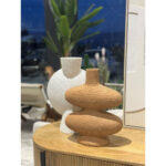 Randi Βαζο 32x15x39cm Polyresin Terracotta - Image 3