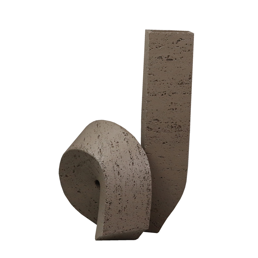 029657-dC34h-first-_1 Signe Βαζο 19x17x30cm Polyresin Γκρι - Image 1