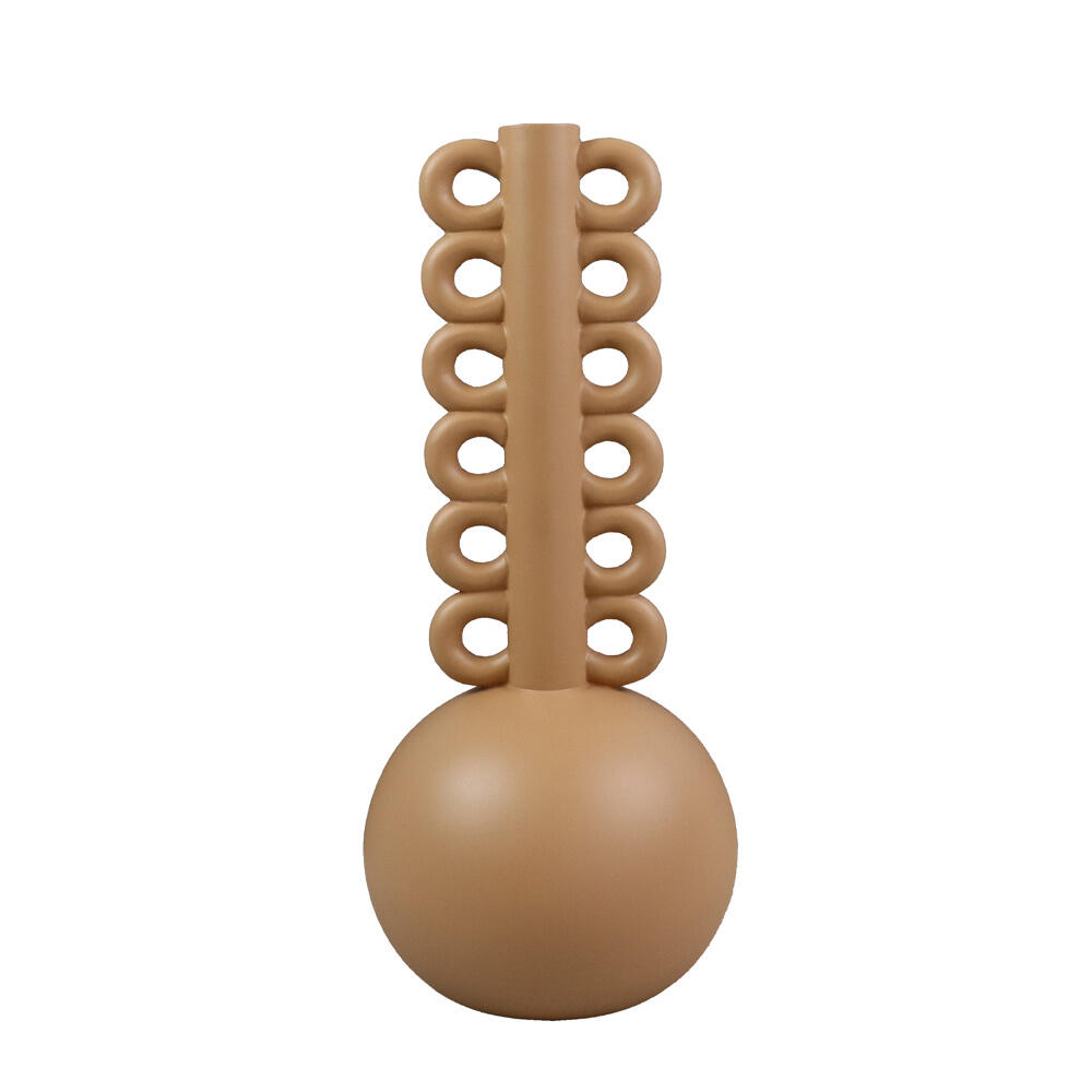 029659-HVs86-first-_1 Thyra Βαζο 15x15x34cm Polyresin Terracotta - Image 1