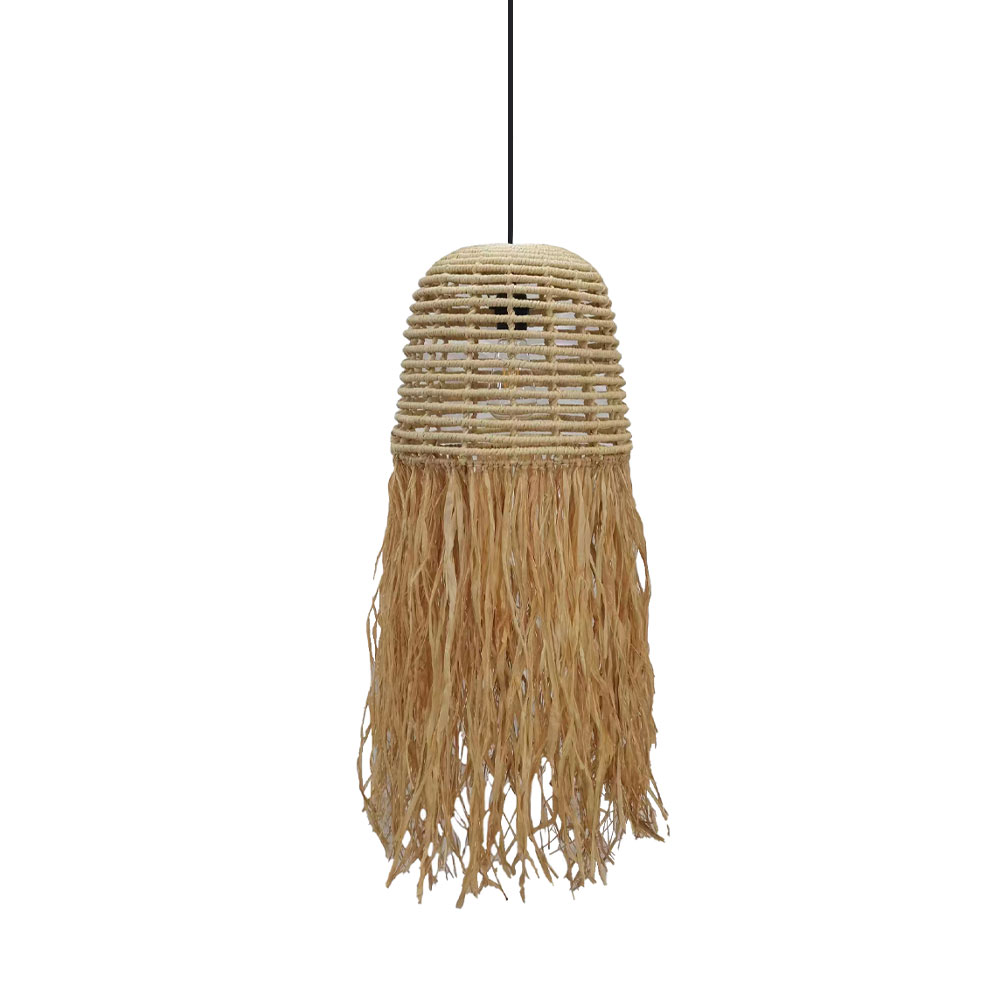 029708-6nVxs-first-_1 Cuba Φωτιστικο Οροφης 30x30x71cm Rattan Φυσικο - Image 1