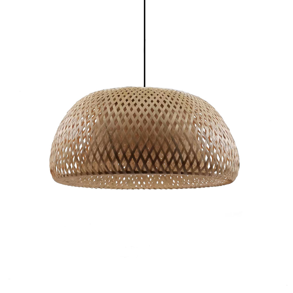 029712-9H2CR-first-_1 Congo Φωτιστικο Οροφης 45x45x22cm Rattan Φυσικο - Image 1