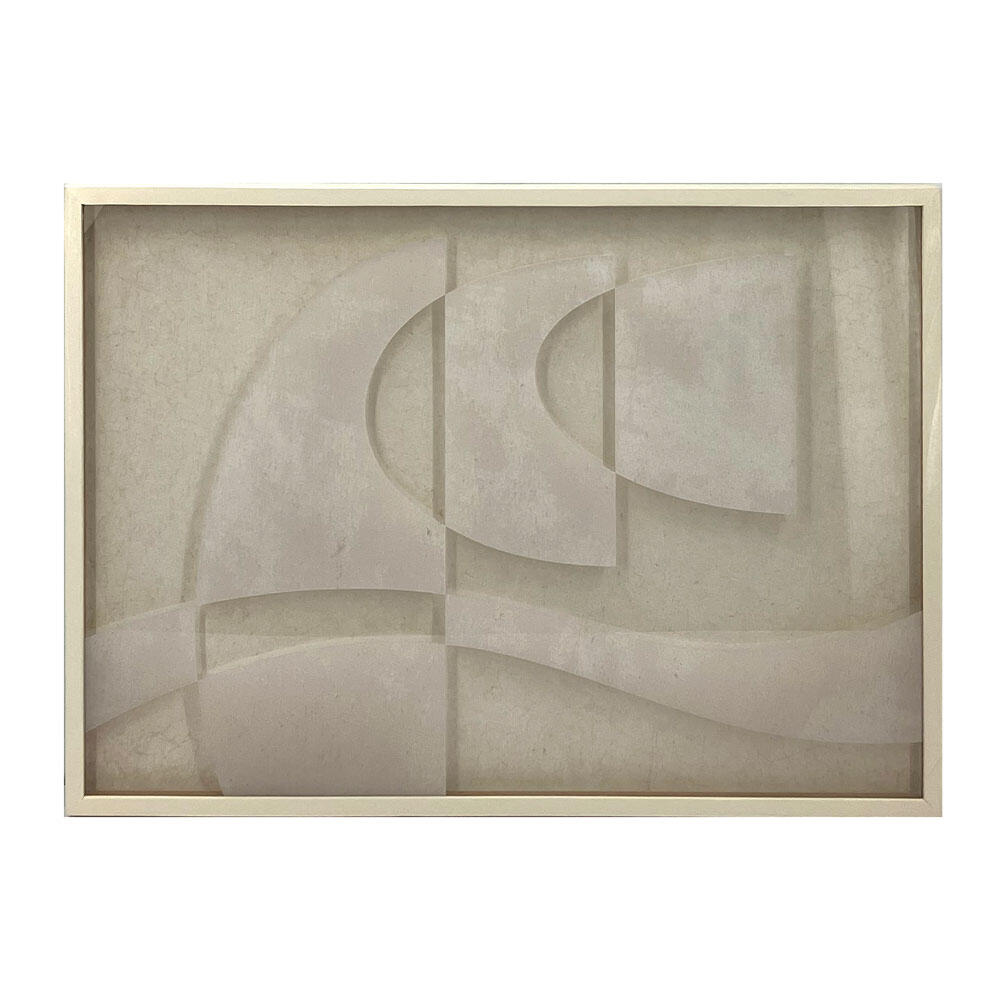 029830-NOAgw-first-_1 Airy Shadows Πινακας Διακοσμησης 70x50x3cm Ξυλο Μπεζ Μπεζ - Image 1