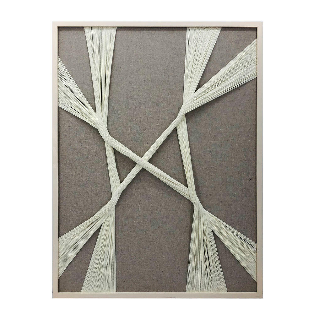 029836-GzlWN-first-_1 Made Of Art Πινακας Διακοσμησης 60x80x3cm Ξυλο Γκρι Λευκο Νημα Λευκο - Image 1